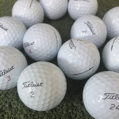 50 Titleist Pro V1X Golf Balls 4A Grade Near Mint