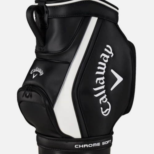 Callaway Den Caddy Golf Bag - Black/White